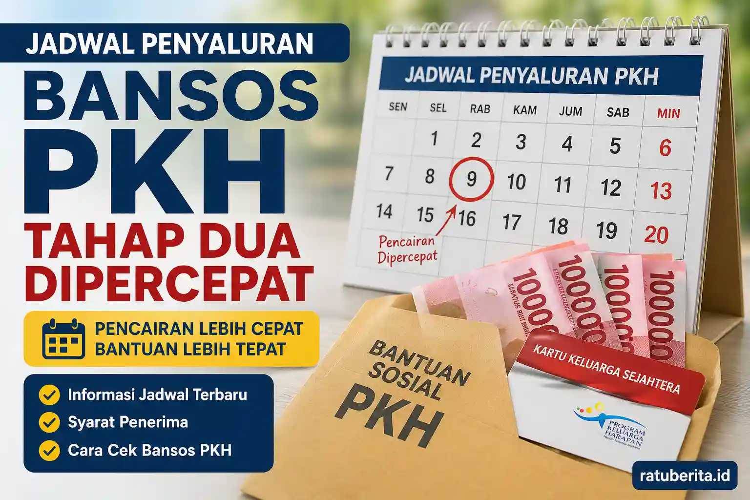 Jadwal Penyaluran Bansos Pkh Tahap Dua Dipercepat