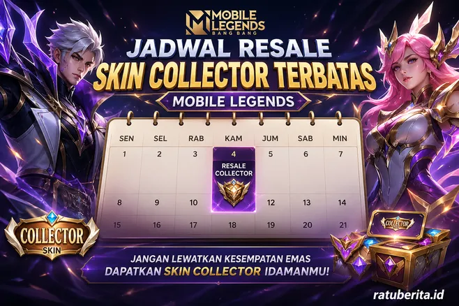 Jadwal Resale Skin Collector Terbatas Mobile Legends