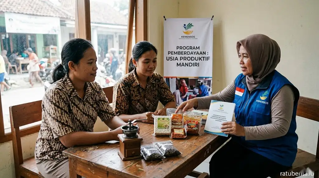 Kebijakan Bansos Peralihan Usia Produktif Kemensos