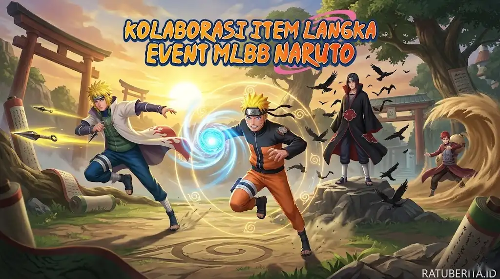 Kolaborasi Item Langka Event Mlbb Naruto