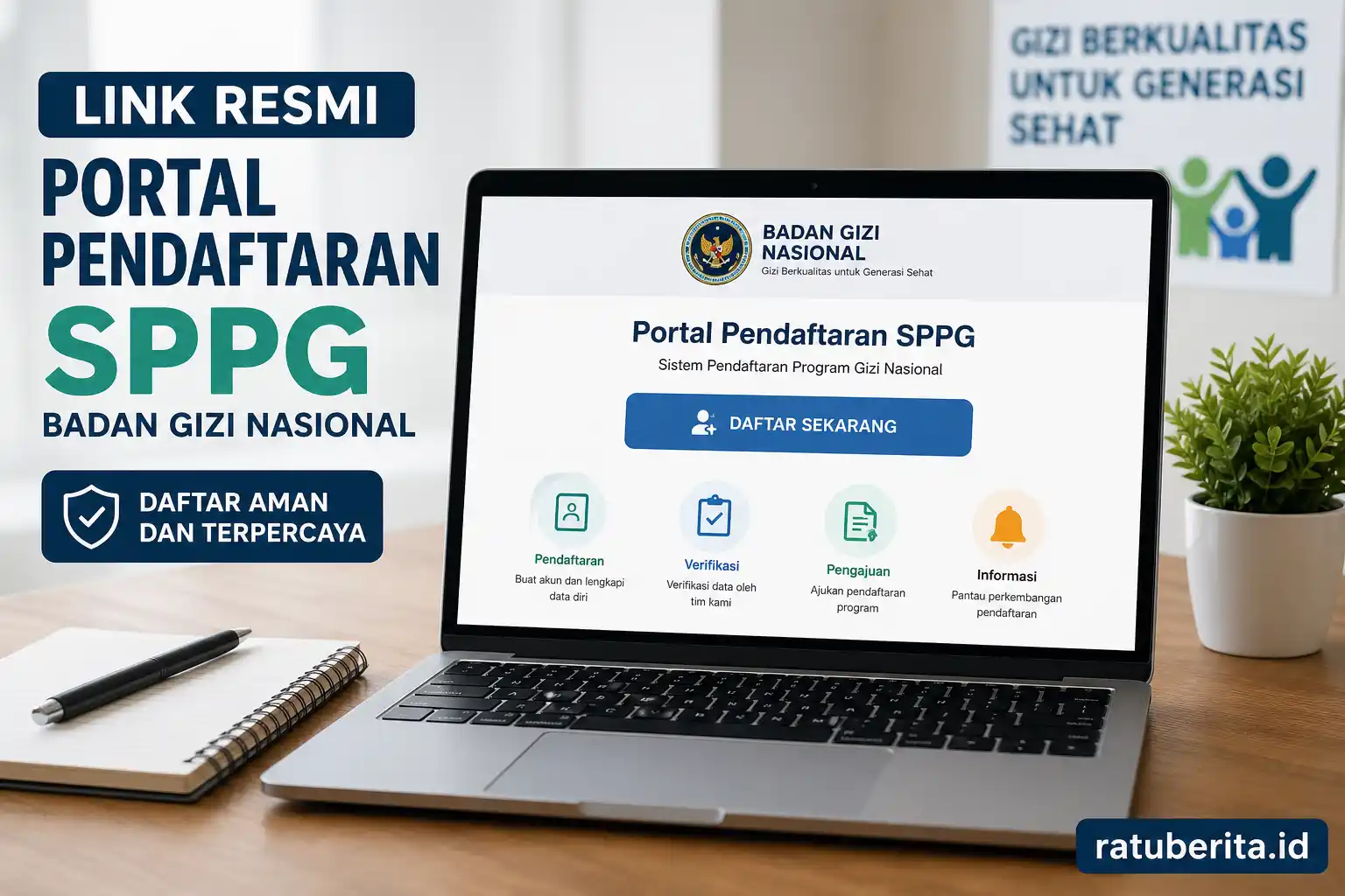 Link Resmi Portal Pendaftaran Sppg Badan Gizi Nasional