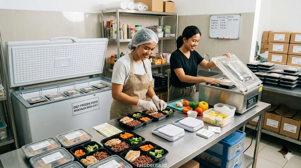 Modal Usaha Makanan Beku Diet