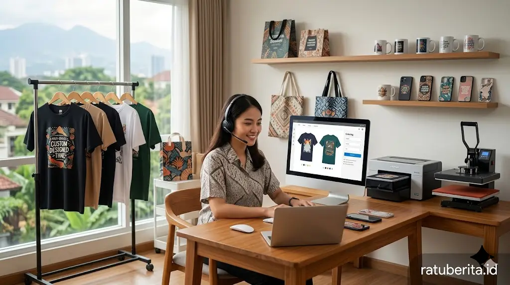 Panduan Bisnis Print On Demand Lokal