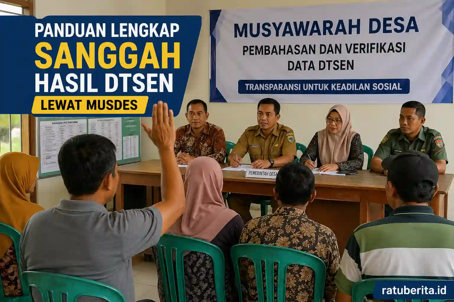 Panduan Lengkap Sanggah Hasil Dtsen Lewat Musdes