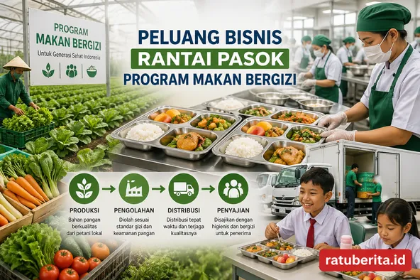 Peluang Bisnis Rantai Pasok Program Makan Bergizi