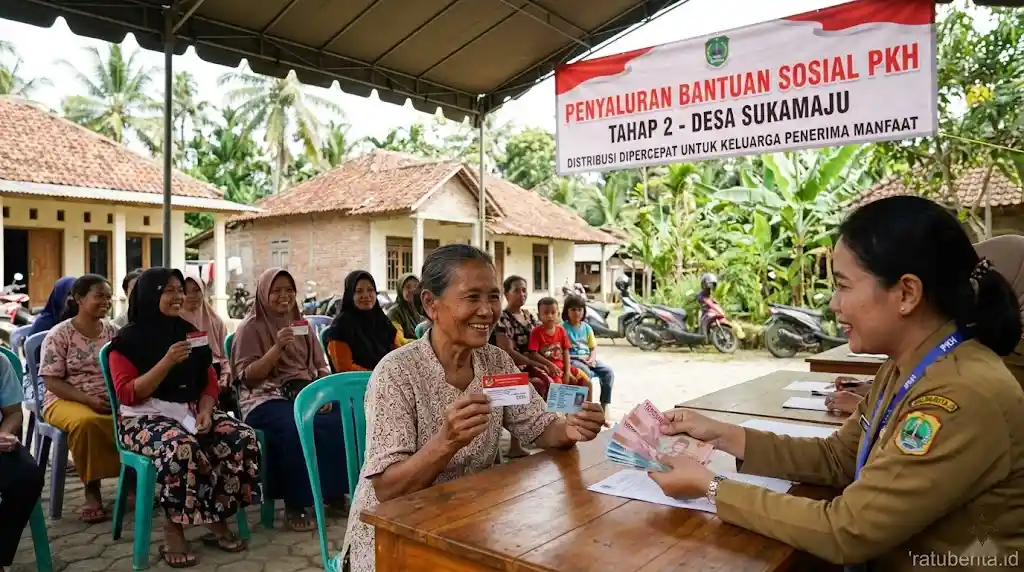Pencairan Bansos Pkh Tahap Dua Dipercepat