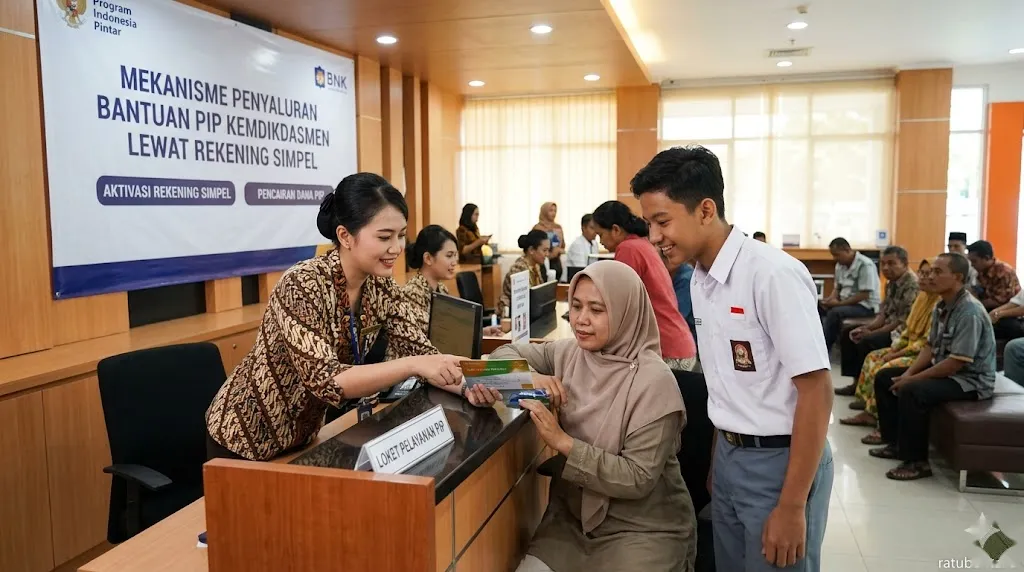 Penyaluran Bantuan Pip Kemdikdasmen Lewat Simpel