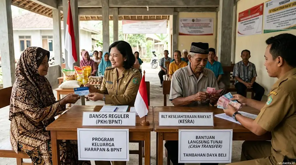 Perbedaan Bansos Reguler Dan Blt Kesra
