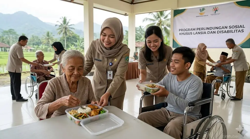 Perlindungan Sosial Khusus Lansia Dan Disabilitas