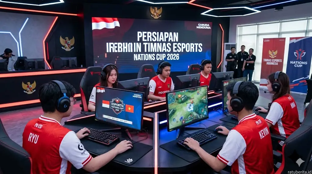 Persiapan Timnas Esports Nations Cup