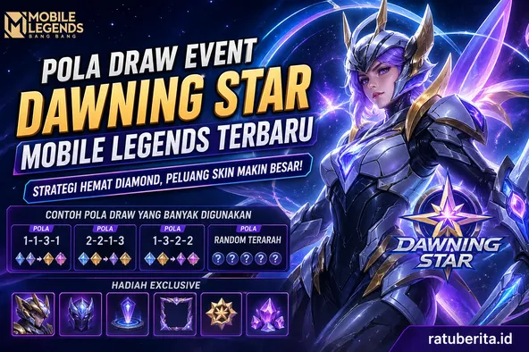 Pola Draw Event Dawning Star Mobile Legends Terbaru