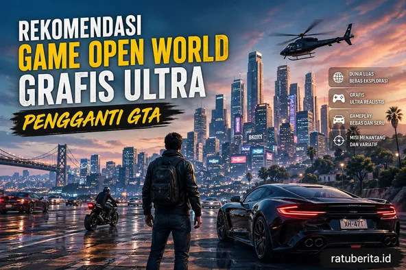 Rekomendasi Game Open World Grafis Ultra Pengganti Gta
