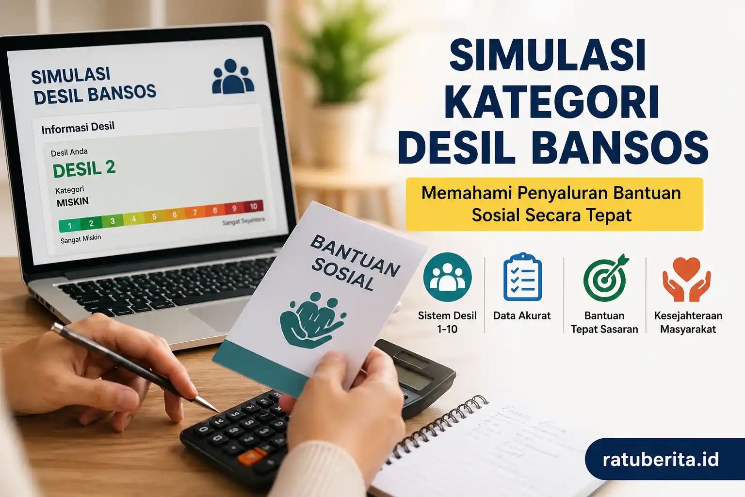 Simulasi Kategori Desil Bansos