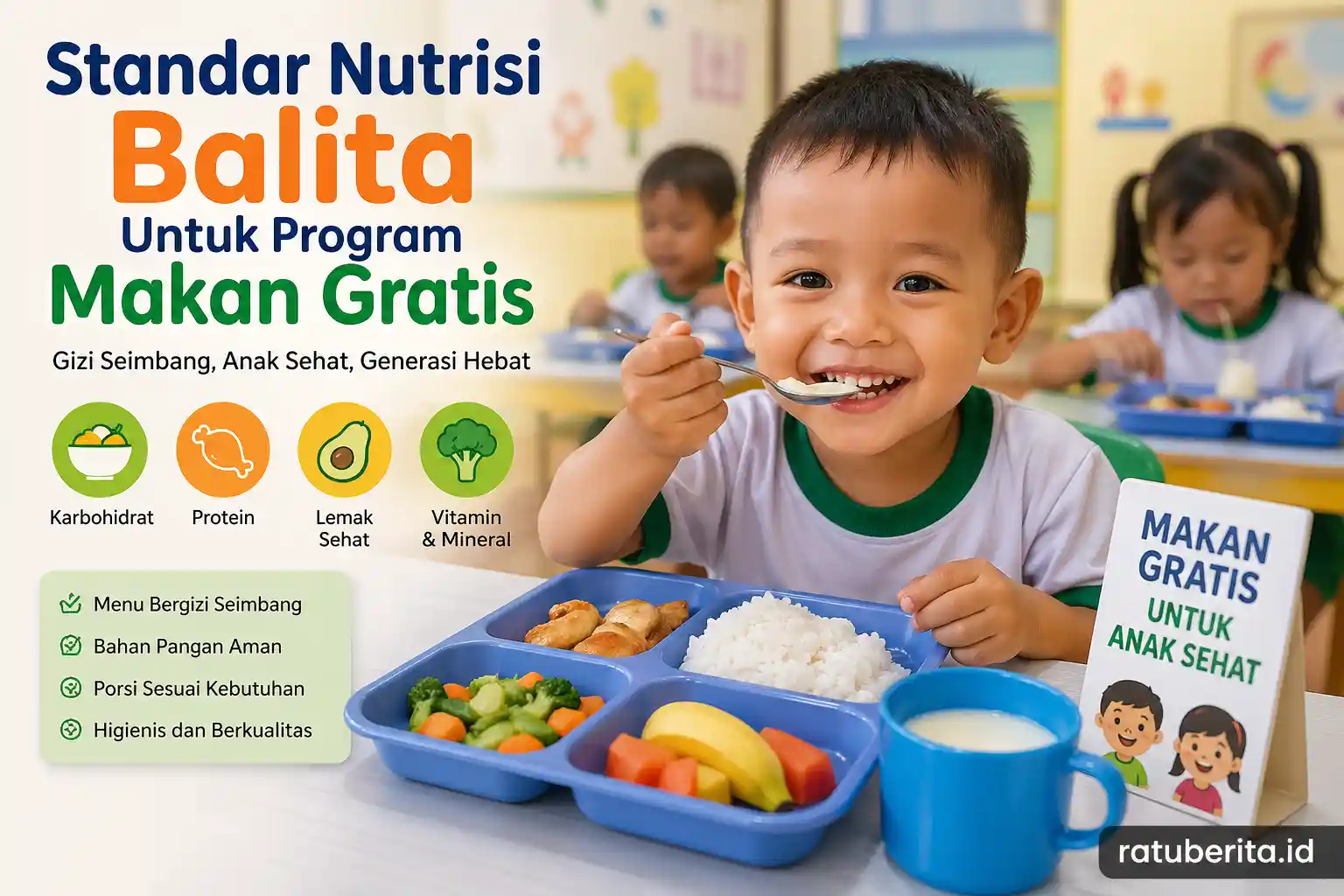 Standar Nutrisi Balita Untuk Program Makan Gratis