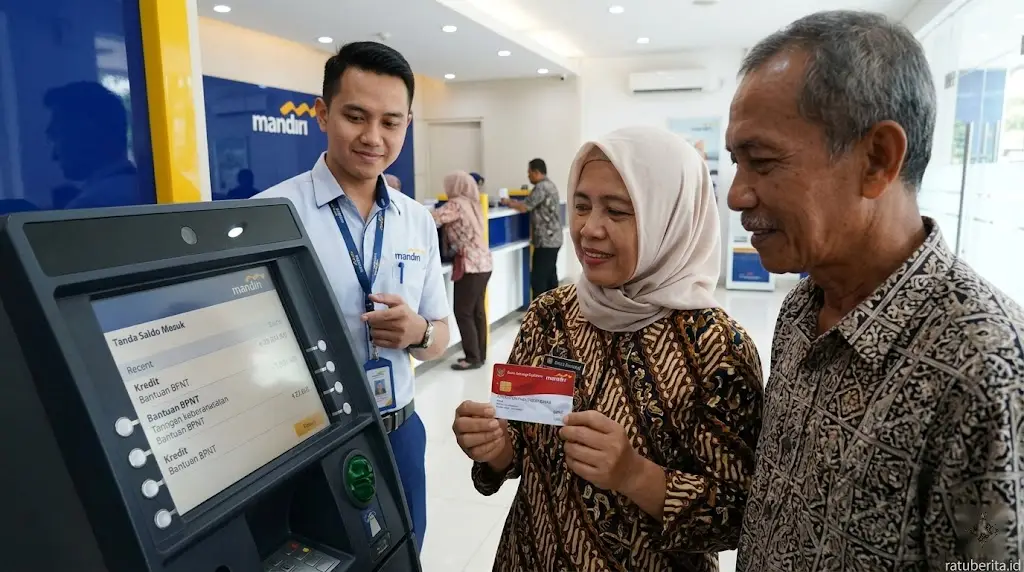 Tanda Saldo Bpnt Mandiri Masuk Rekening