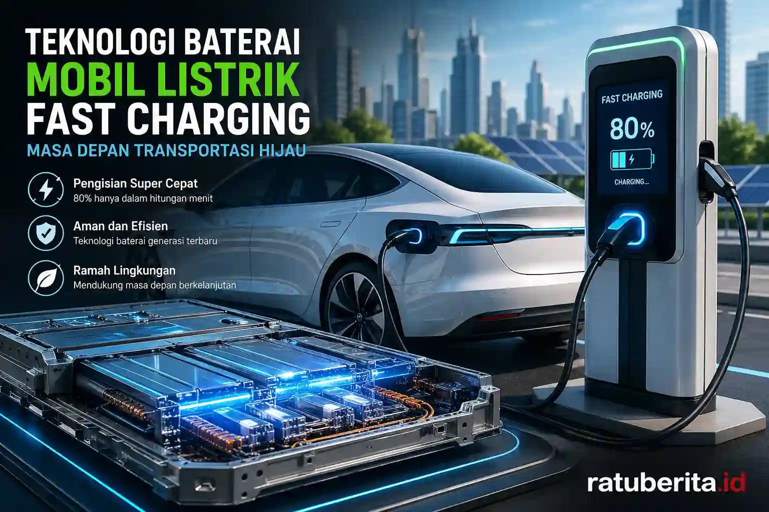 Teknologi Baterai Mobil Listrik Fast Charging Masa Depan