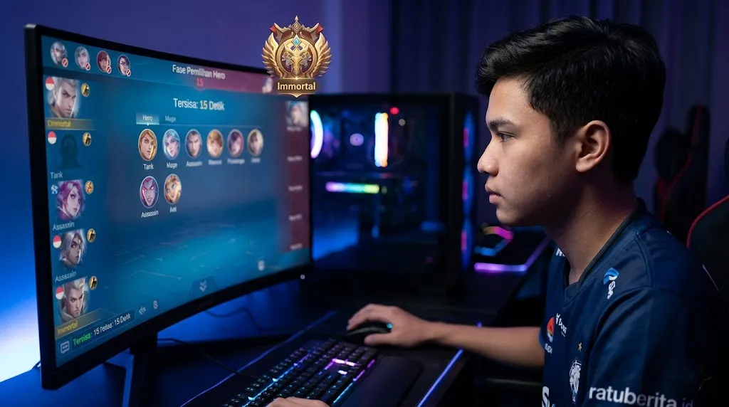 Trik Pemilihan Hero Naik Rank Immortal