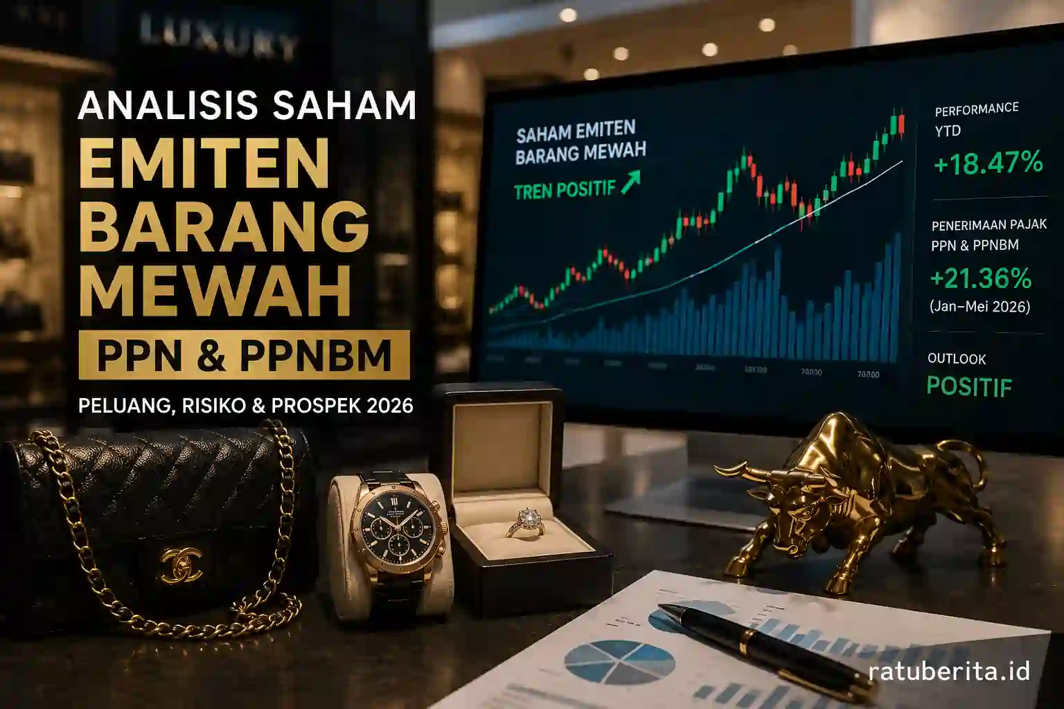 Analisis Saham Emiten Barang Mewah Ppn