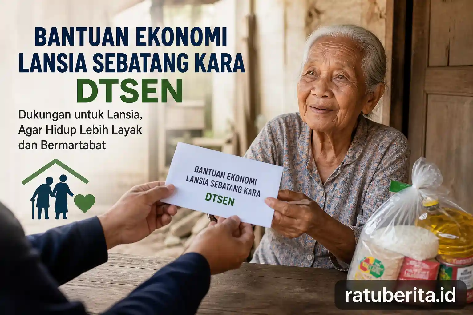 Bantuan Ekonomi Lansia Sebatang Kara Dtsen