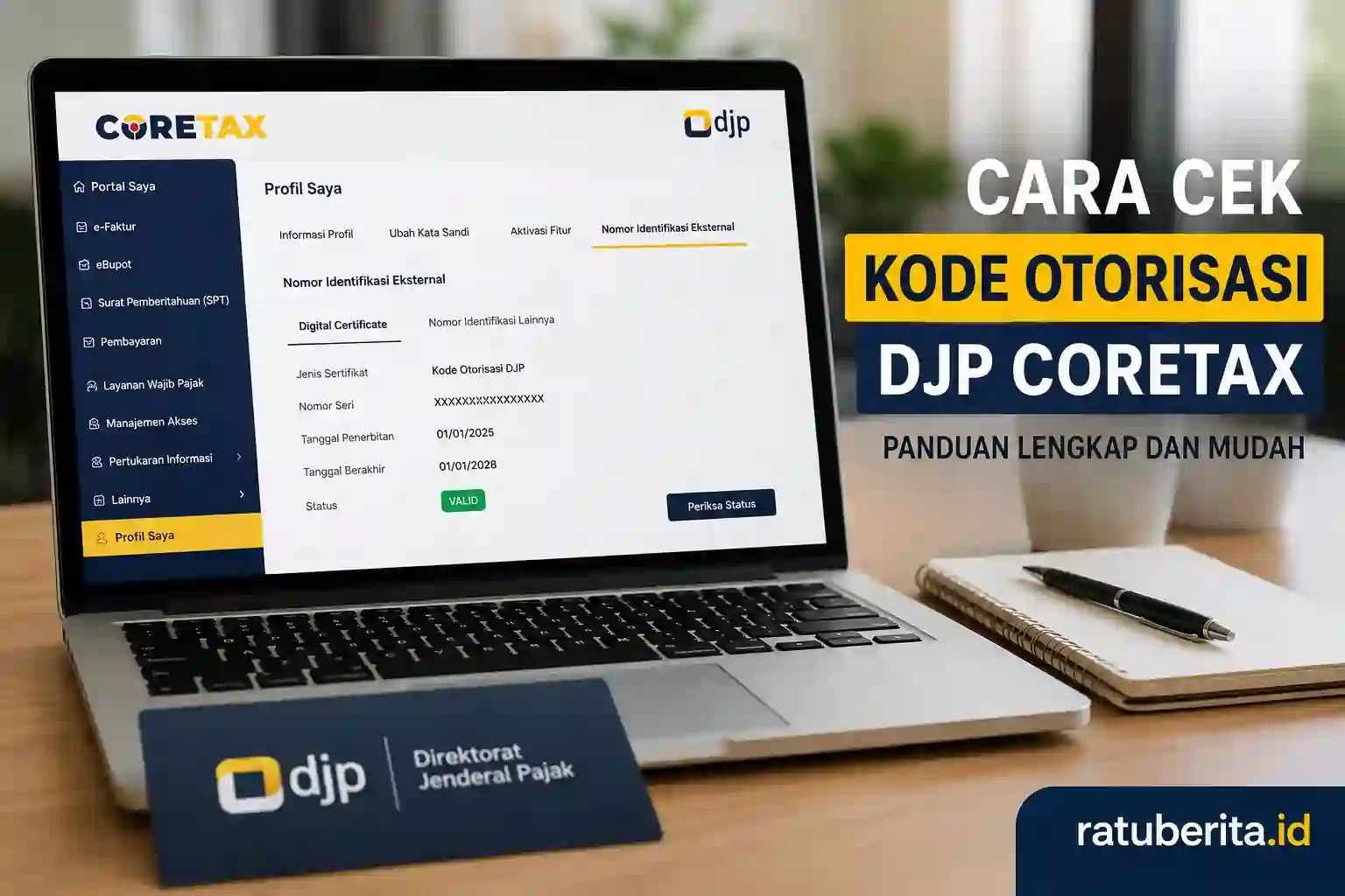 Cara Cek Kode Otorisasi Djp Coretax