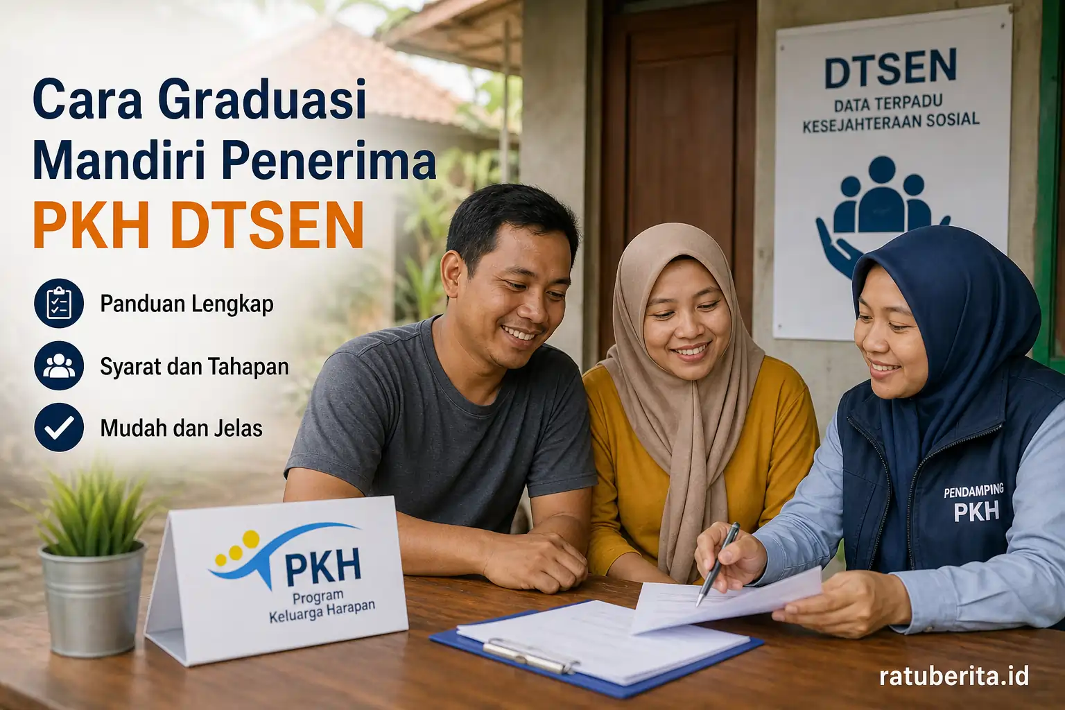 Cara Graduasi Mandiri Penerima Pkh Dtsen