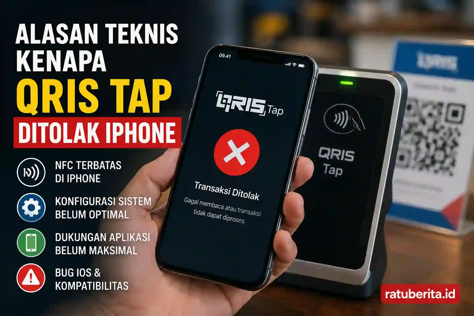 Alasan Teknis Kenapa Qris Tap Ditolak Iphone