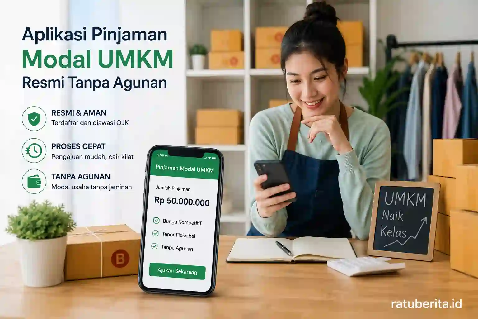 Aplikasi Pinjaman Modal Umkm Resmi Tanpa Agunan