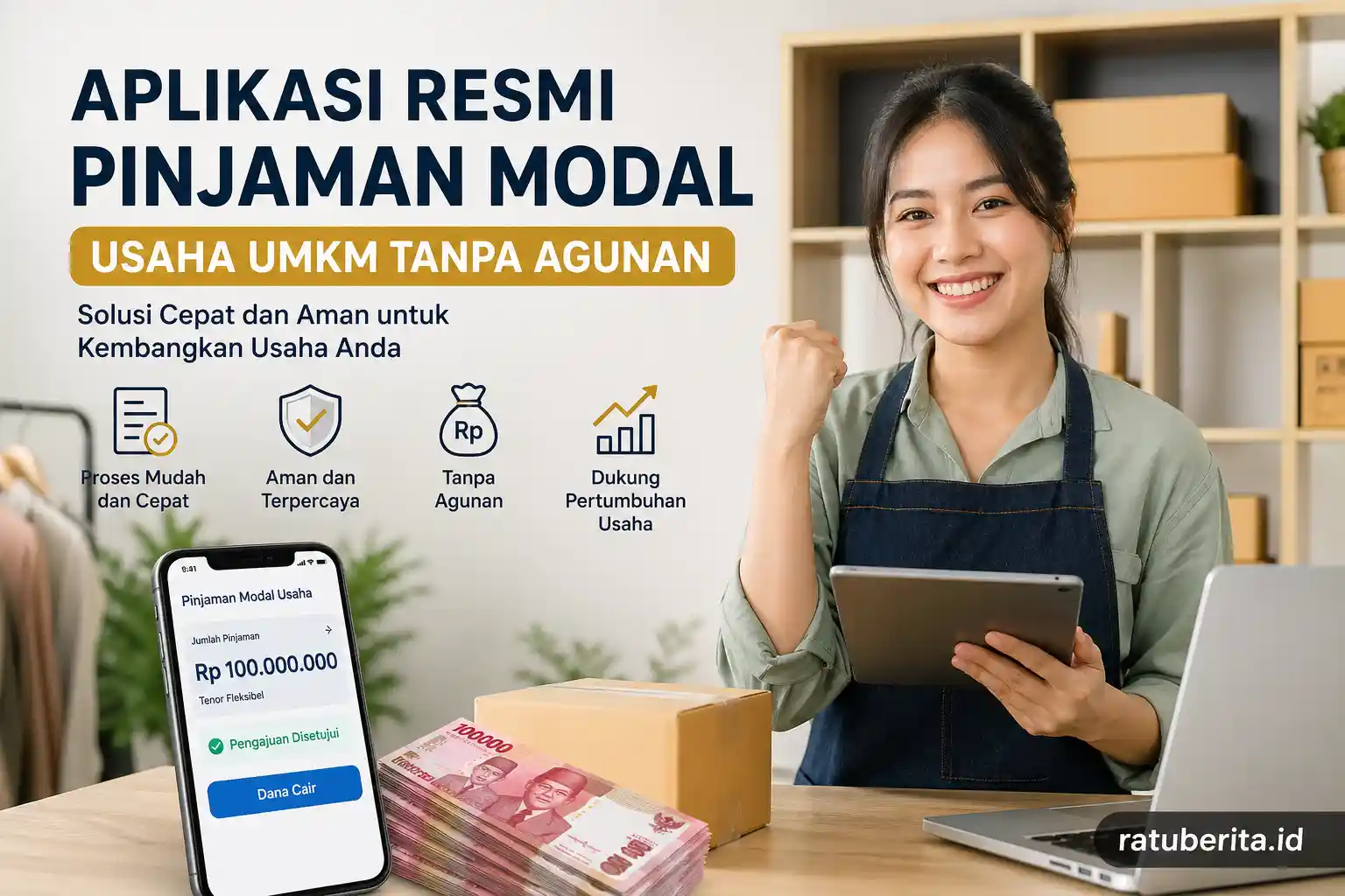 Aplikasi Resmi Pinjaman Modal Usaha Umkm Tanpa Agunan