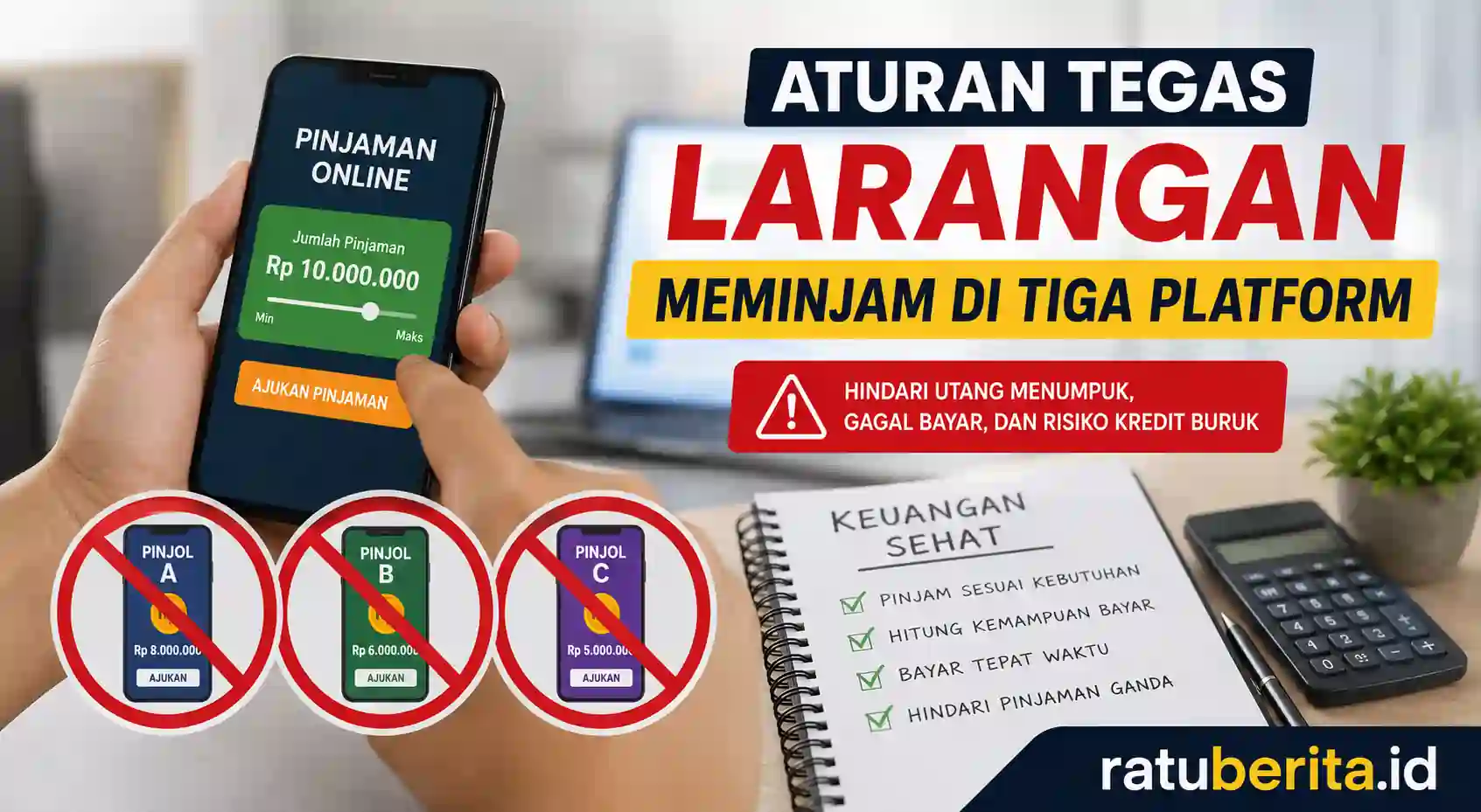 Aturan Tegas Larangan Meminjam Di Tiga Platform