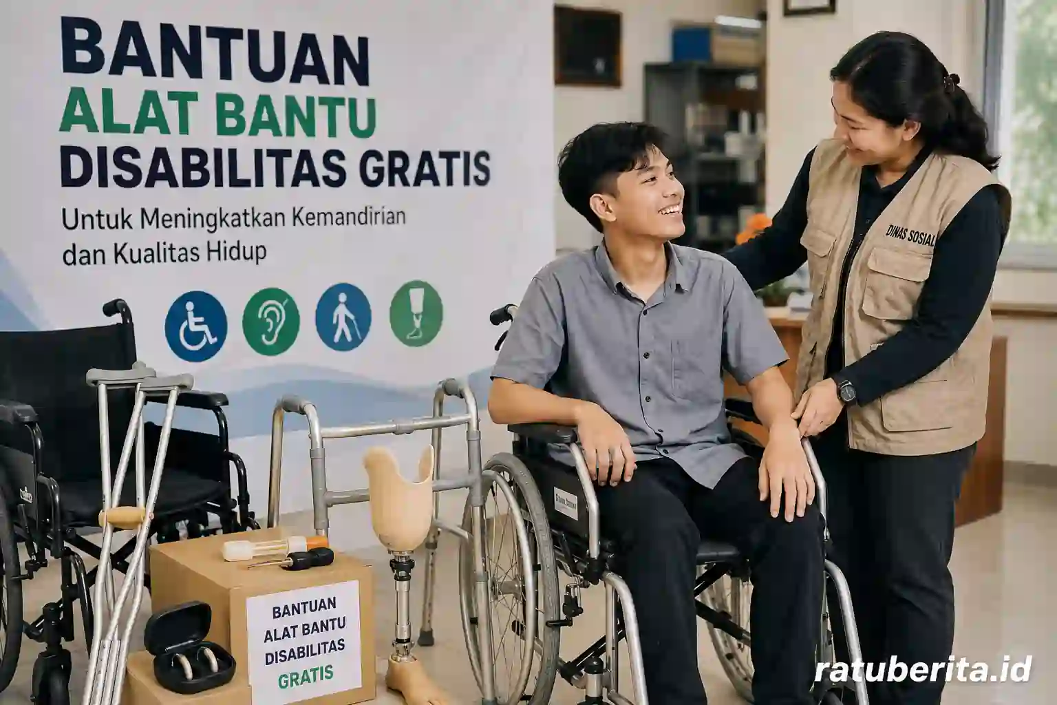 Bantuan Alat Bantu Disabilitas Gratis