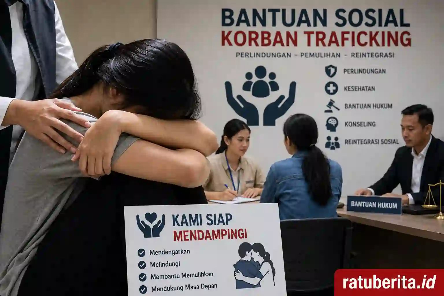 Bantuan Sosial Korban Traficking