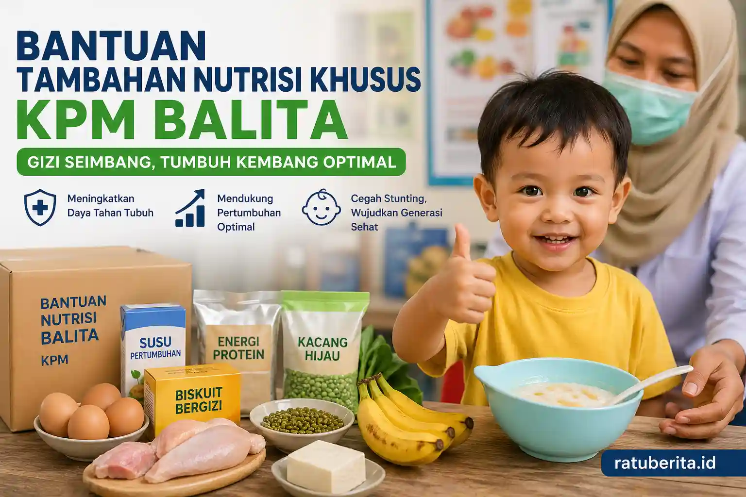 Bantuan Tambahan Nutrisi Khusus Kpm Balita