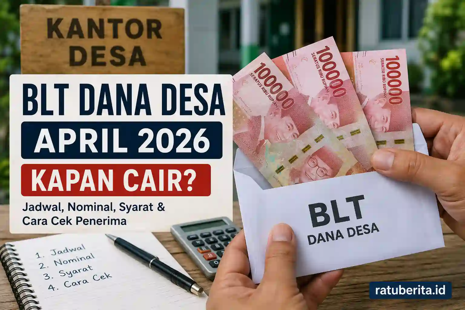 BLT Dana Desa April 2026 Kapan