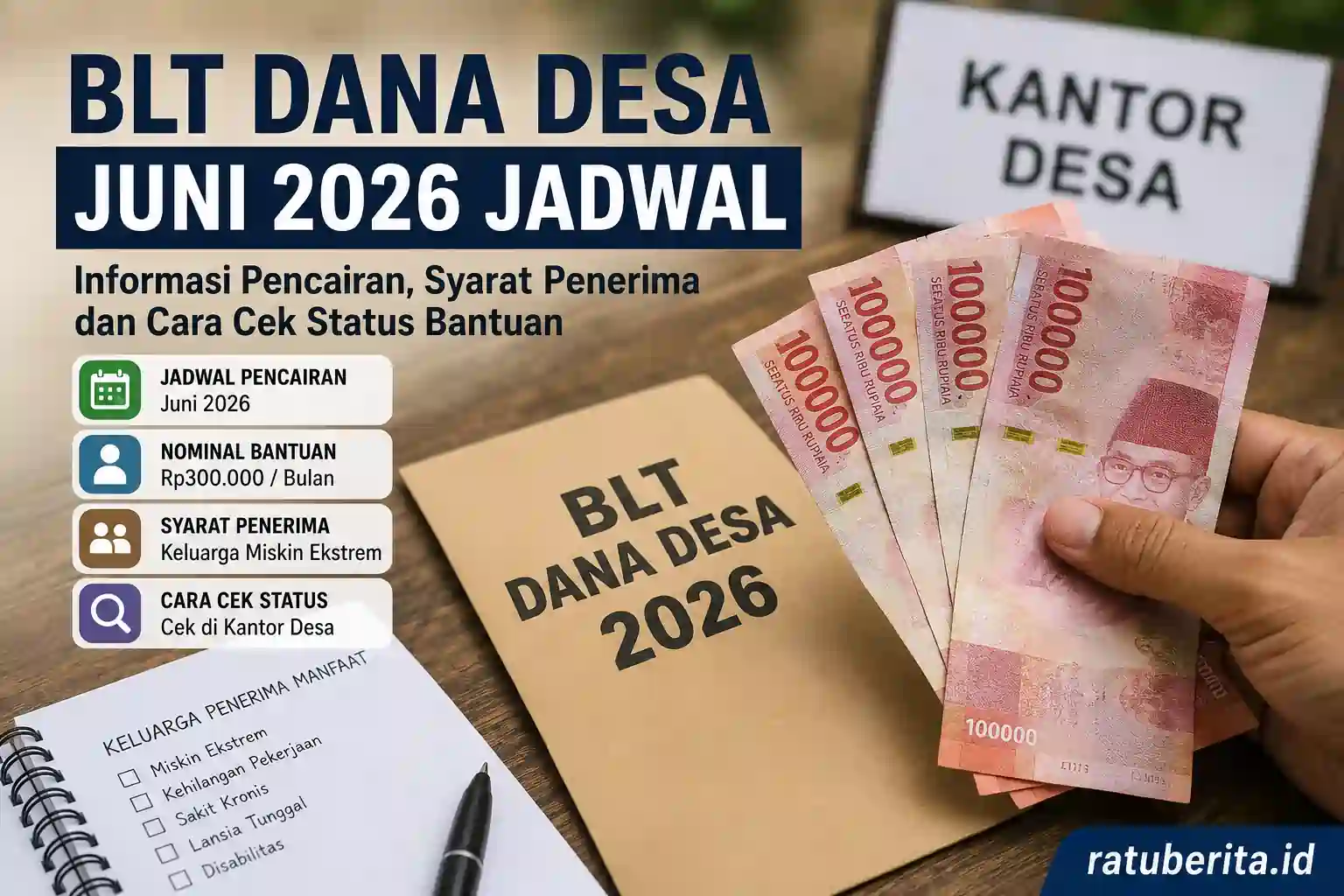 BLT Dana Desa Juni 2026 Jadwal