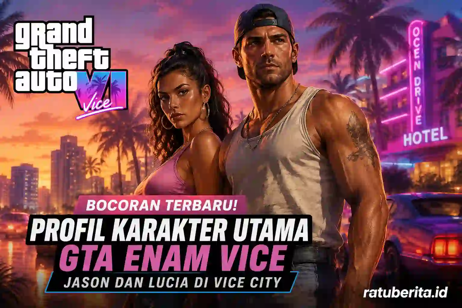 Bocoran Profil Karakter Utama Gta Enam Vice