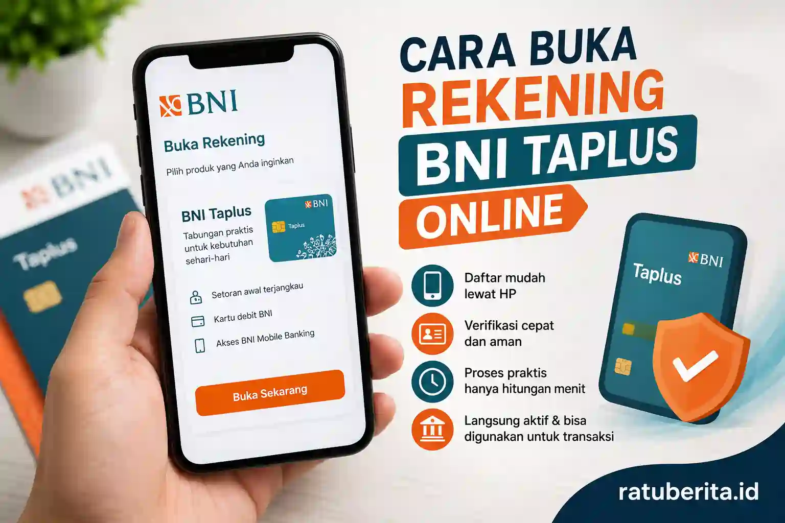 Cara Buka Rekening Bni Taplus Online