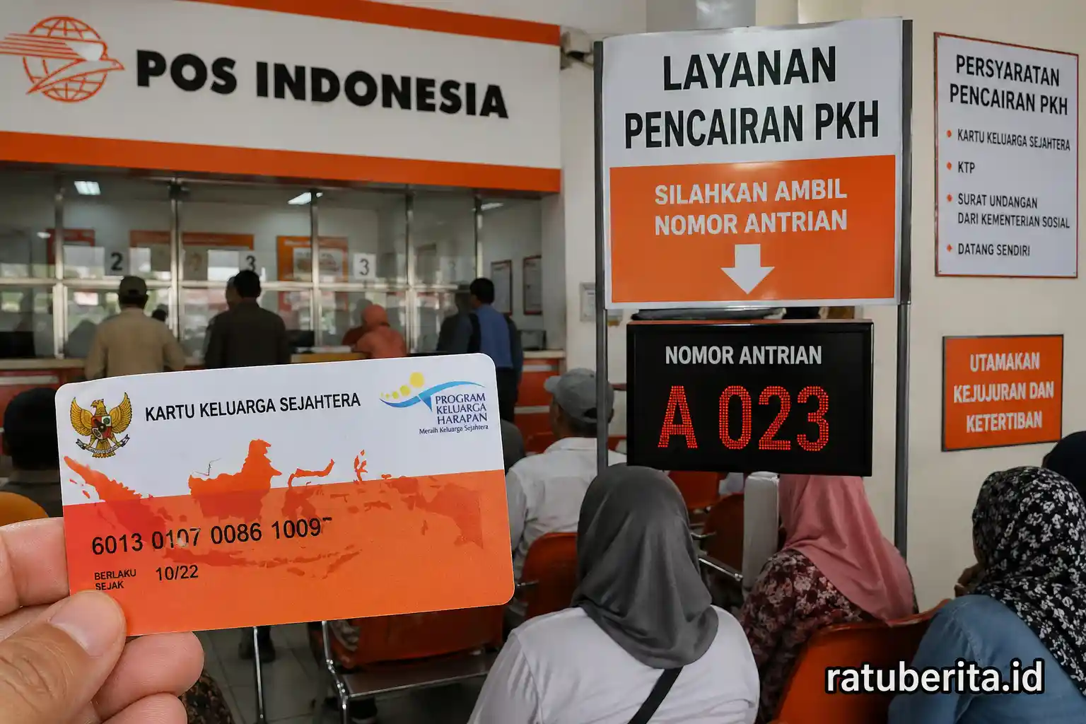 Cara Cek Antrean Pkh Di Kantor Pos