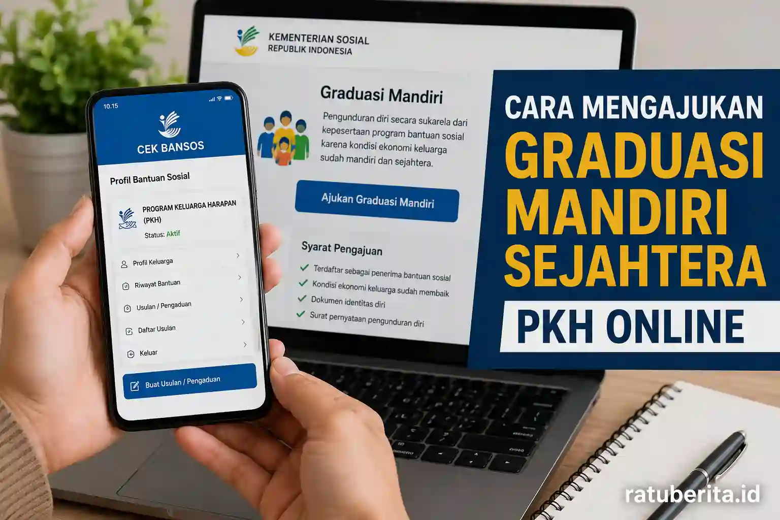 Cara Mengajukan Graduasi Mandiri Sejahtera Pkh Online
