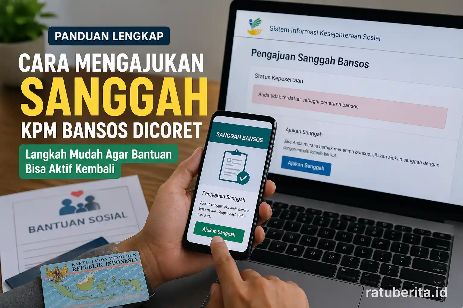 Cara Mengajukan Sanggah Kpm Bansos Dicoret