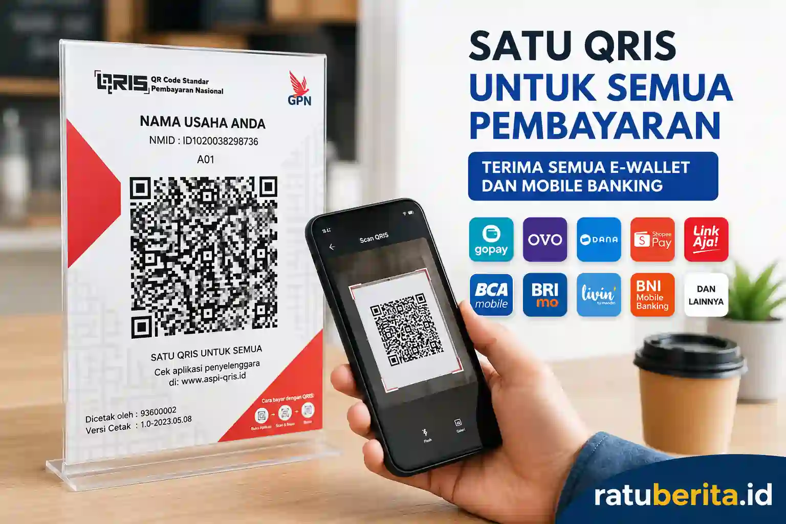Cara Mudah Cetak Qris All Payment Usaha