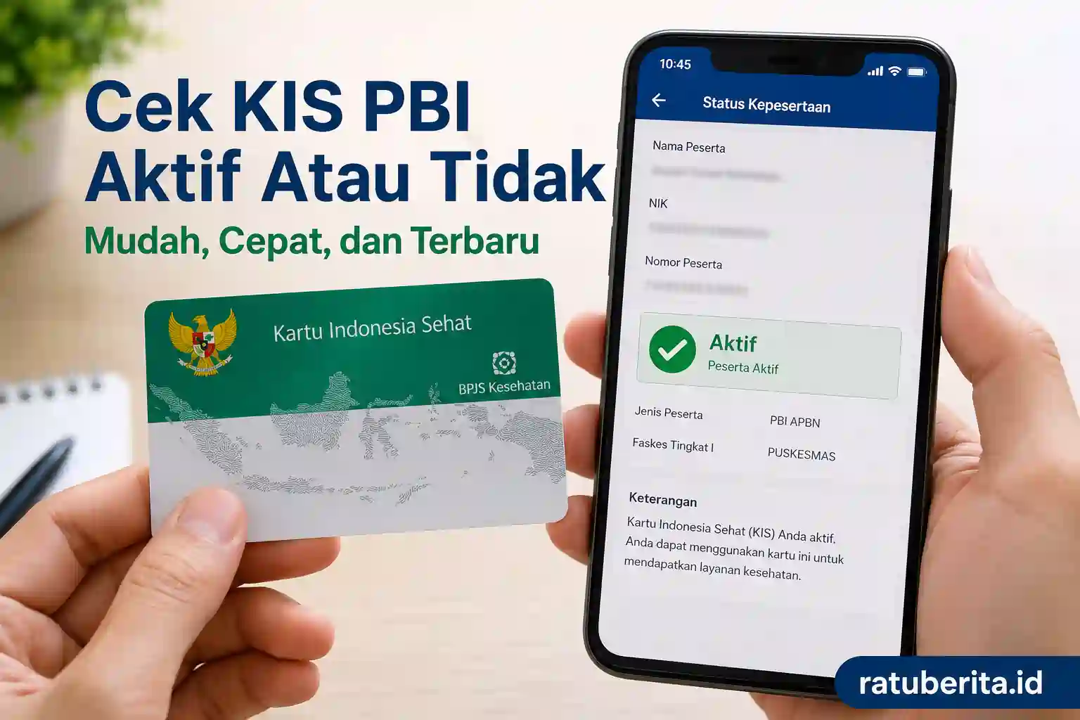 Cek KIS PBI Aktif Atau Tidak