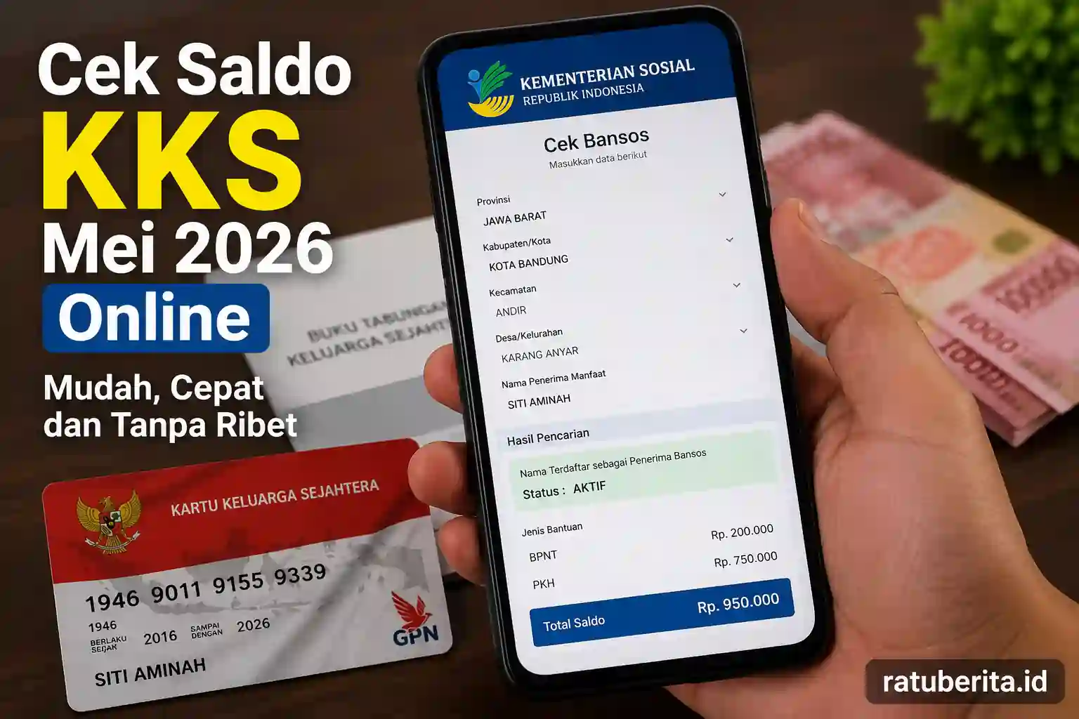 Cek Saldo KKS Mei 2026 Online