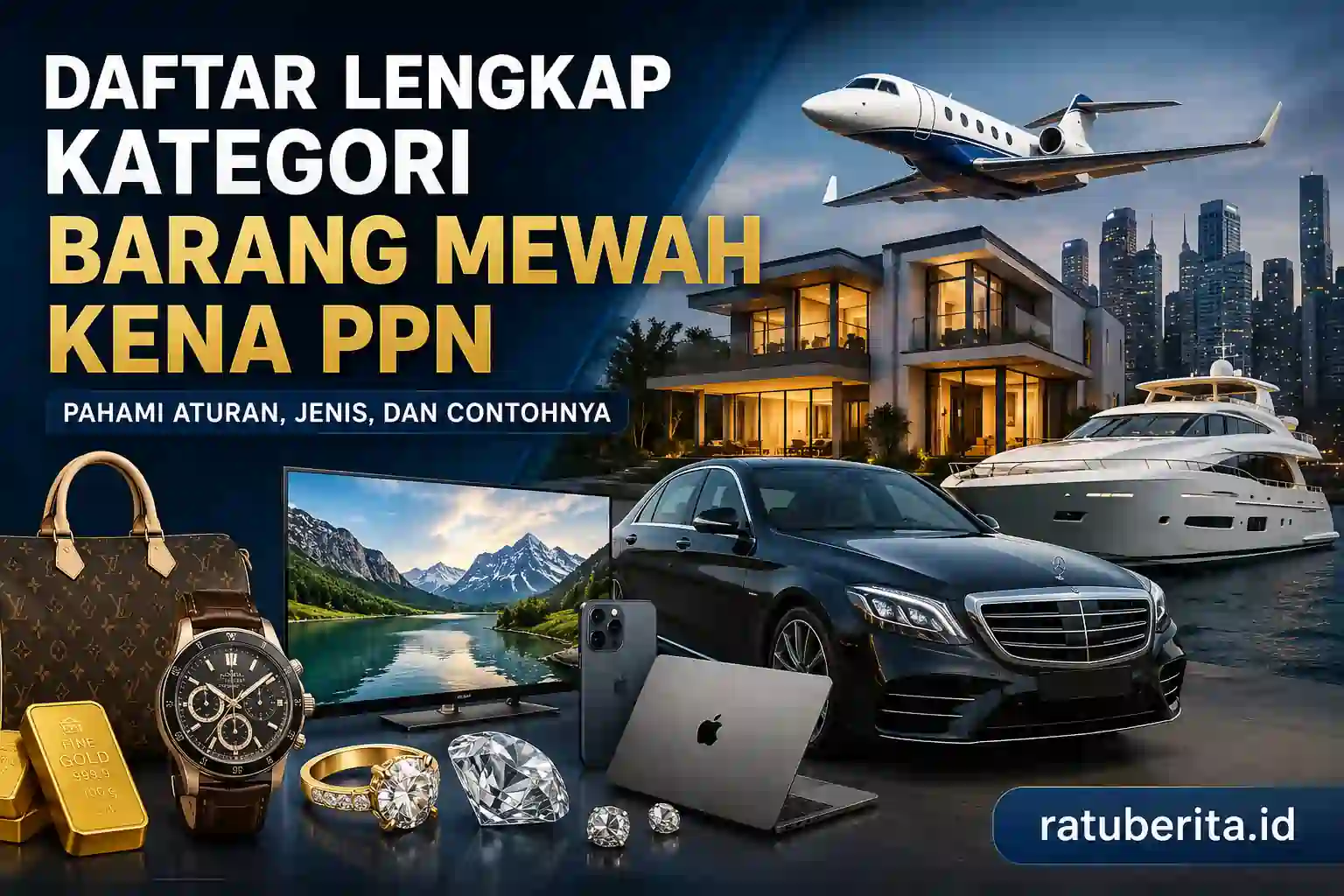 Daftar Lengkap Kategori Barang Mewah Kena Ppn