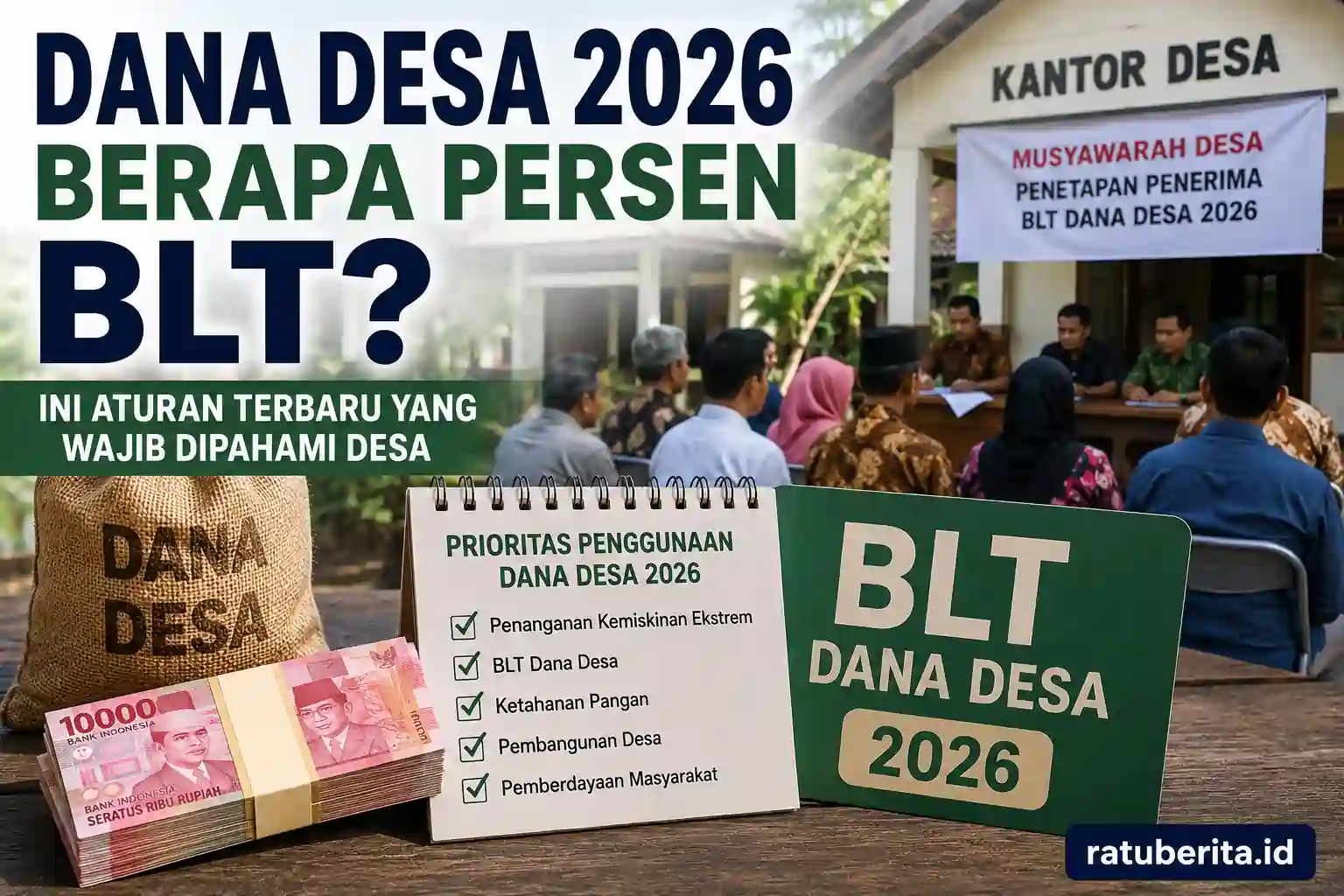 Dana Desa 2026 Berapa Persen BLT