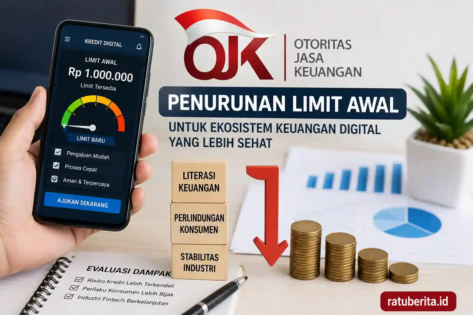 Evaluasi Dampak Aturan Ojk Penurunan Limit Awal