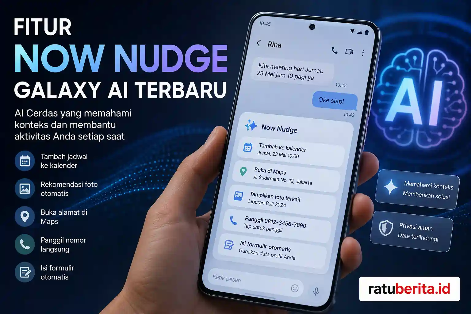 Fitur Now Nudge Galaxy Ai Terbaru