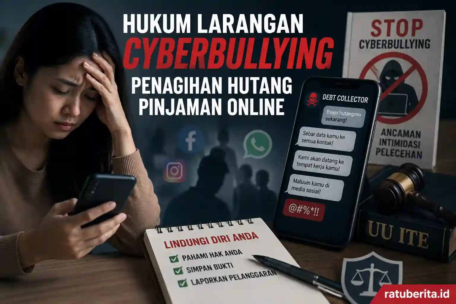 Hukum Larangan Cyberbullying Penagihan Hutang Pinjaman Online