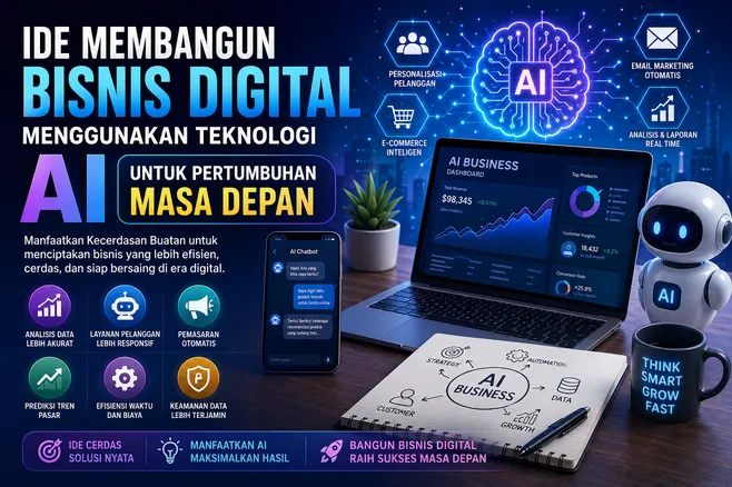 Ide Membangun Bisnis Digital Menggunakan Teknologi Ai