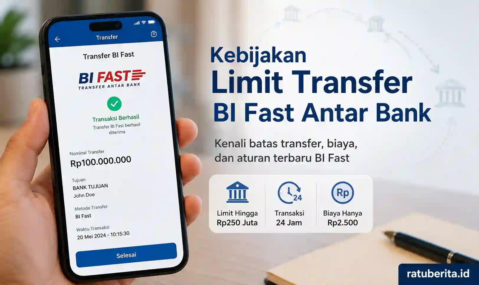 Kebijakan Limit Transfer Bi Fast Antar Bank