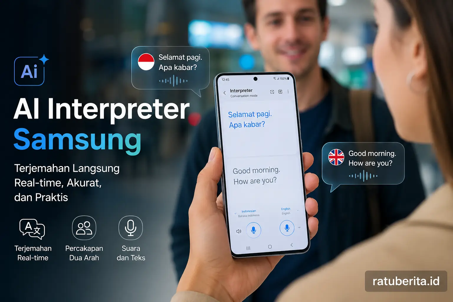 Kemampuan Terjemahan Langsung Ai Interpreter Samsung